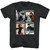 Whitney Houston Picture Blocks Black Heather Adult T-Shirt