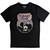 Johnny Cash Unisex T-Shirt Walking Guitar & Front On