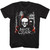 Alice Cooper Hooded Skull Black Adult T-Shirt
