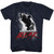 Cocaine Bear Movie Poster Light Navy Adult T-Shirt