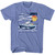 Jaws Amity Island Regatta Light Blue Heather Adult Classic T-Shirt