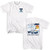 Jaws Amity Island Regatta White Adult T-Shirt