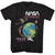NASA There Is No Planet B Black Adult T-Shirt