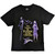 Disney Unisex T-Shirt The Nightmare Before Christmas Purple Characters (Embellished)