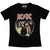 AC/DC Women's T-Shirt Highway To Hell Circle Black