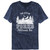 Twilight The City Of Forks Mineral Wash Navy T-Shirt