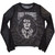David Bowie Women's Long Sleeve T-Shirt Ziggy v1 (Mesh)