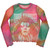 David Bowie Women's Long Sleeve T-Shirt Ziggy v2 (Mesh)