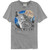National Parks Yellowstone Howling Wolf Gray Comfort Color T-Shirt