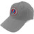 Grateful Dead Unisex Baseball Cap Steal Your Face Logo Grey