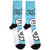 The Beatles Unisex Ankle Socks Strawberry Fields/Penny Lane Light Blue