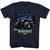 Bigfoot Monster Truck and Trees Navy T-Shirt