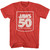 Jaws 50th Anniversary Red Heather T-Shirt