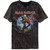 Iron Maiden Trooper Mineral Wash Black T-Shirt