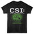 CSI Crime Scene Black T-Shirt