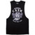 Johnny Cash Unisex Vest T-Shirt Walk The Line Boots (Black)