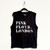Pink Floyd Unisex Muscle Tank T-Shirt Stencil Logo (Black)