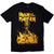Iron Maiden Unisex T-Shirt Est. 1975 Holy Smoke Jumbo Yellow (Black)