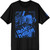 Iron Maiden Unisex T-Shirt Est. 1975 No Prayer Grave Blue (Black) (Sleeve Print)