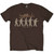 Genesis Unisex T-Shirt The Way We Walk (Dark Chocolate Brown)