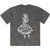Disney Unisex T-Shirt Alice In Wonderland - In A World Of My Own Jumbo (Charcoal Grey)