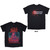 Death Unisex T-Shirt Scream Bloody Gore (Black) (Back Print)