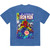 Marvel Comics Unisex Stone Wash T-Shirt The Invincible Iron Man (Denim Blue)