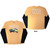 War Unisex Layered Long Sleeve T-Shirt Car (Sand & Black) (Back Print)