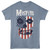 Misfits Flag Face Indigo Heather T-Shirt