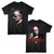 The Godfather Repeat Text F/B Black T-Shirt