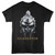 Gladiator Helmet And Logo Black T-Shirt