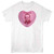 Silence of the Lambs Candy Heart White T-Shirt