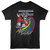 Voltron Lion Rainbow Black T-Shirt