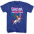 Masters of the Universe She Ra Swiftwind and Logo Royal T-Shirt