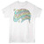Creedence Clearwater Revival Colorful Wave White T-Shirt