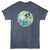E.T. The Extra Terrestrial Bike And Moon Navy Heather T-Shirt