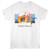 E.T. The Extra Terrestrial Moon Forest And Bike White T-Shirt