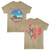 Iron Maiden Texas 1982 F B Khaki Heather Adult T-Shirt