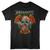 Megadeth Vic And Radioactive Symbol Black T-Shirt