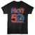Rocky 50th Staircase Black T-Shirt