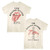 Rolling Stones NYC 1975 Natural Adult T-Shirt