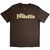 The Fratellis Unisex T-Shirt Classic Logo (Brown)
