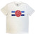 Ocean Colour Scene Unisex T-Shirt Sphere Logo (White)