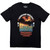 Stranger Things Unisex T-Shirt Hawkins 008 (Black)