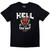 Stranger Things Unisex T-Shirt Hell Can Wait (Black)