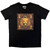 Santana Unisex T-Shirt Lionhead Frame (Black)