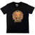 Santana Unisex T-Shirt Lionhead (Black)