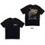 Lewis Capaldi Unisex T-Shirt Flowers UK Tour '25 (Black) (Back Print) (Ex-Tour)