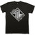 PIL (Public Image Ltd) Unisex T-Shirt Diamond Logo & Text (Black)