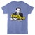 The Office She Said Smiling Light Blue Heather T-Shirt